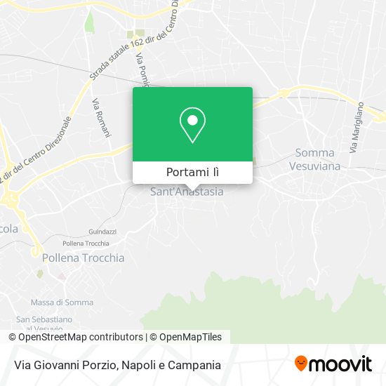 Mappa Via Giovanni Porzio