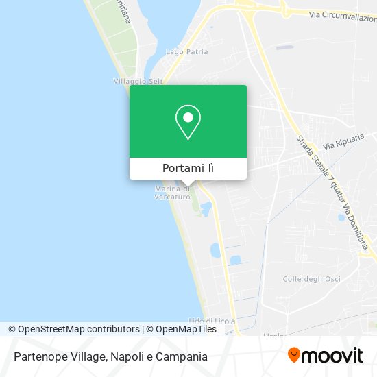 Mappa Partenope Village