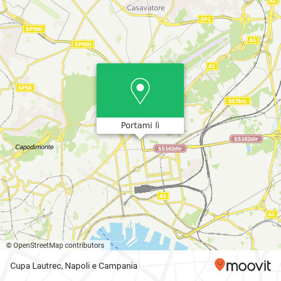 Mappa Cupa Lautrec