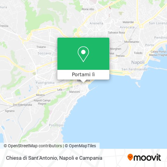 Mappa Chiesa di Sant'Antonio