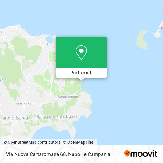 Mappa Via Nuova Cartaromana 68