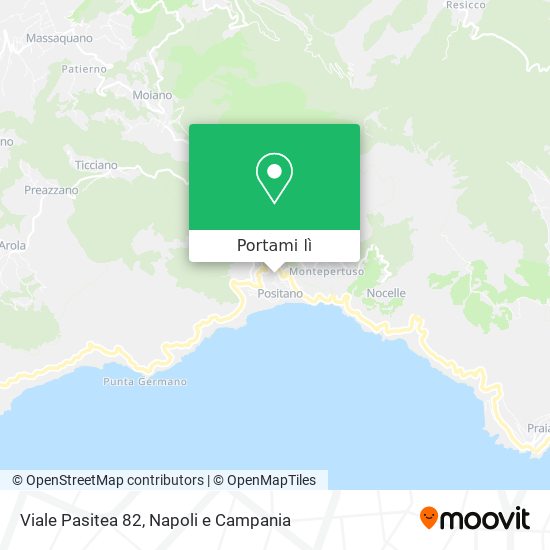 Mappa Viale Pasitea 82