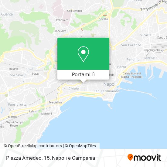 Mappa Piazza Amedeo, 15