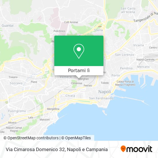 Mappa Via Cimarosa Domenico 32