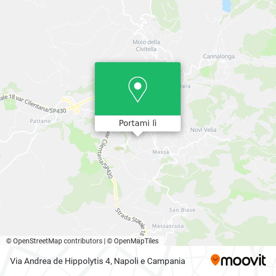 Mappa Via Andrea de Hippolytis 4