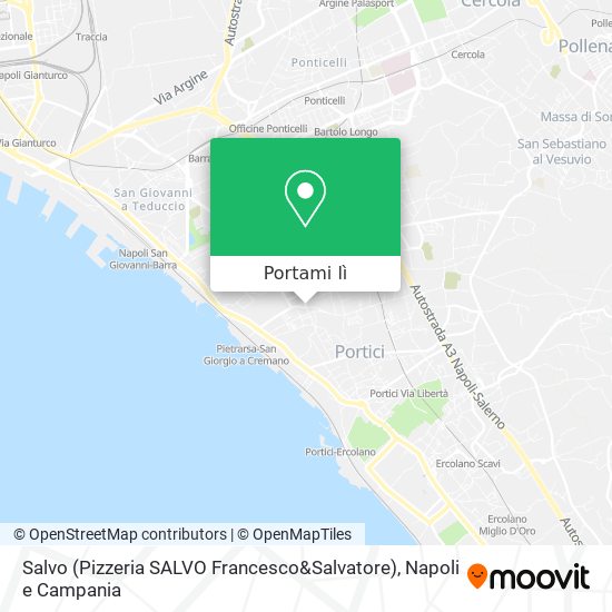 Mappa Salvo (Pizzeria SALVO Francesco&Salvatore)