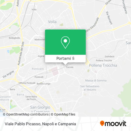 Mappa Viale Pablo Picasso