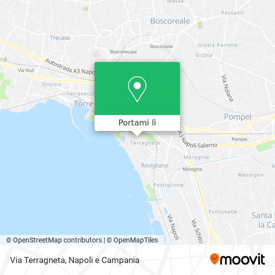 Mappa Via Terragneta