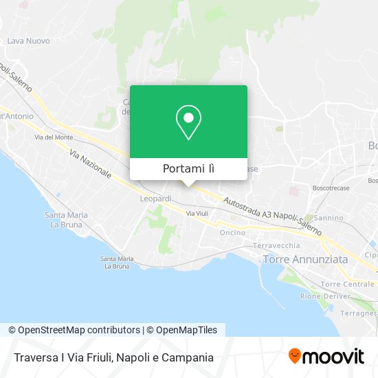 Mappa Traversa I Via Friuli
