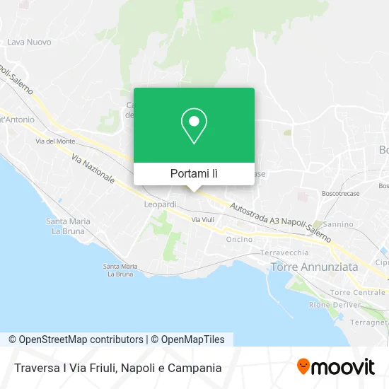 Mappa Traversa I Via Friuli