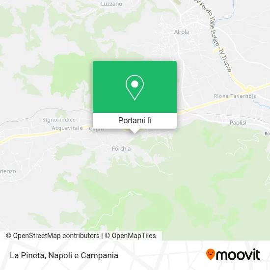 Mappa La Pineta