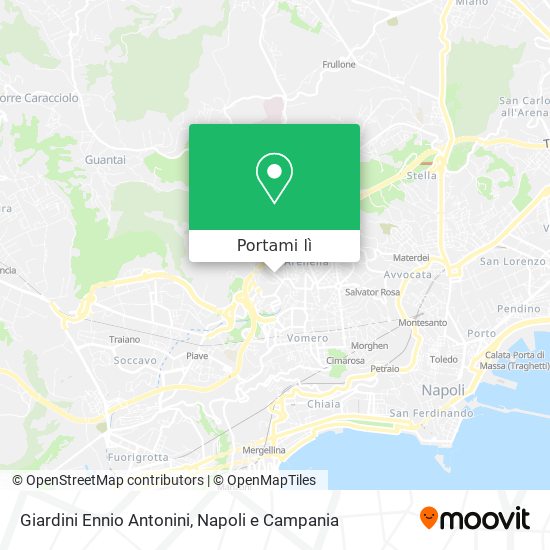 Mappa Giardini Ennio Antonini