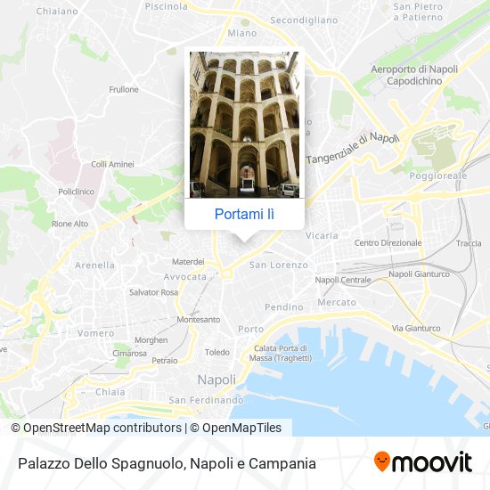 Mappa Palazzo Dello Spagnuolo