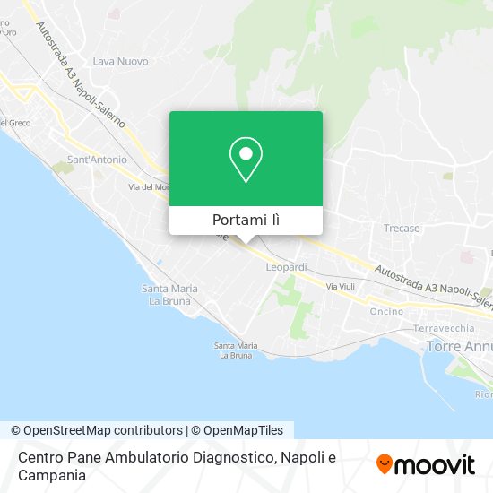 Mappa Centro Pane Ambulatorio Diagnostico