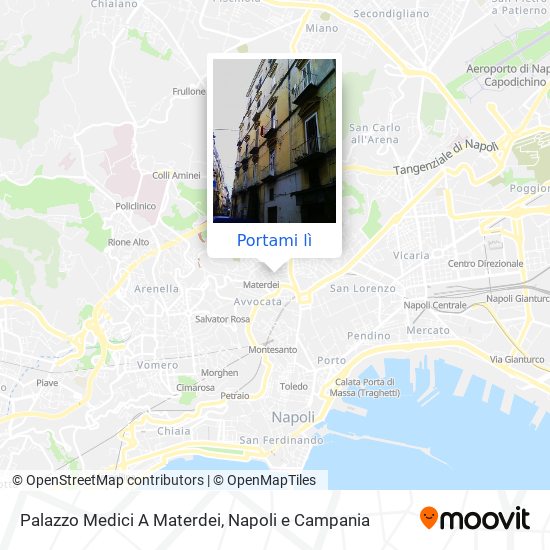 Mappa Palazzo Medici A Materdei