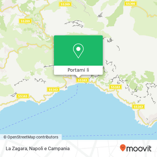 Mappa La Zagara