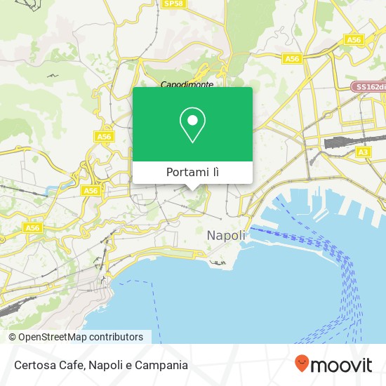 Mappa Certosa Cafe