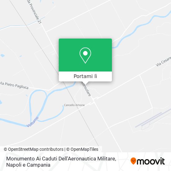 Mappa Monumento Ai Caduti Dell'Aeronautica Militare