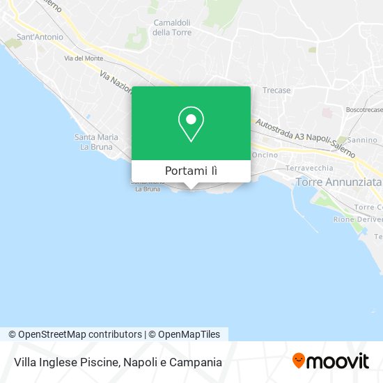 Mappa Villa Inglese Piscine