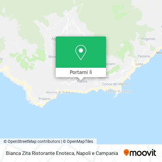 Mappa Bianca Zita Ristorante Enoteca