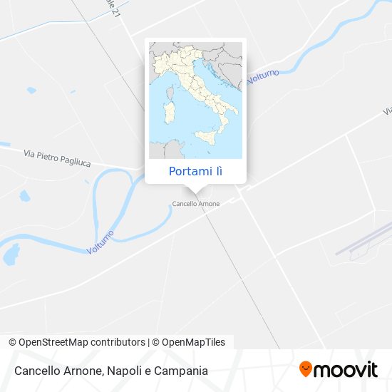 Mappa Cancello Arnone