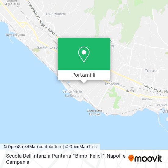 Mappa Scuola Dell'Infanzia Paritaria ""Bimbi Felici""