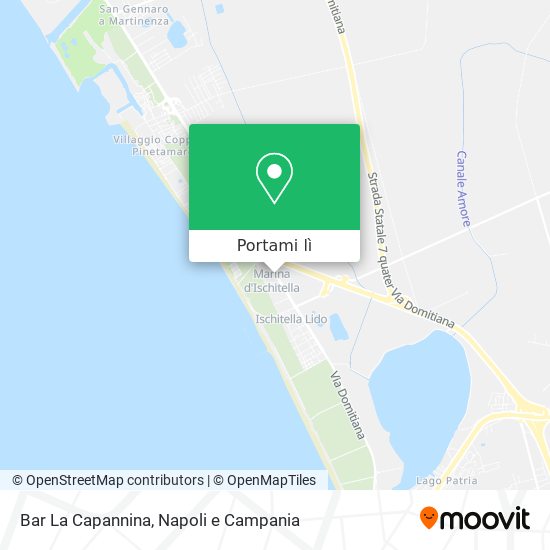 Mappa Bar La Capannina