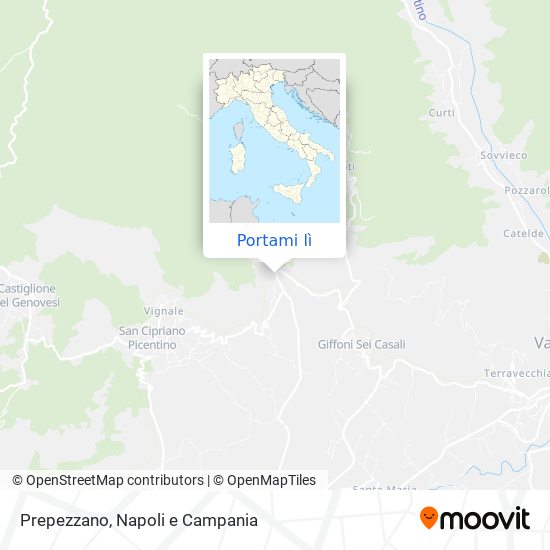 Mappa Prepezzano