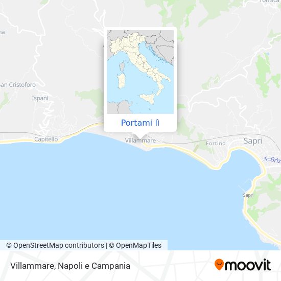 Mappa Villammare