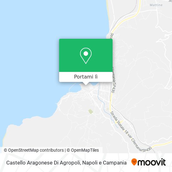 Mappa Castello Aragonese Di Agropoli