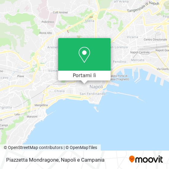 Mappa Piazzetta Mondragone