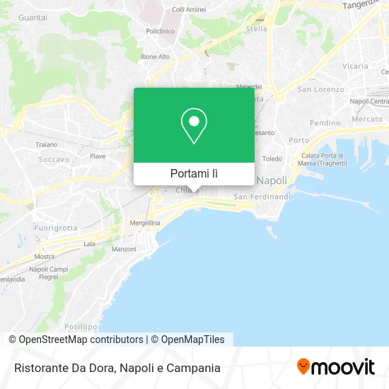 Mappa Ristorante Da Dora