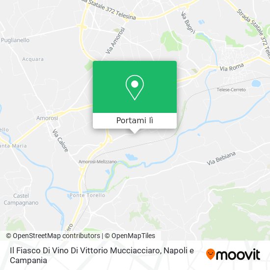 Mappa Il Fiasco Di Vino Di Vittorio Mucciacciaro