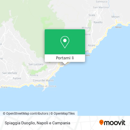 Mappa Spiaggia Duoglio