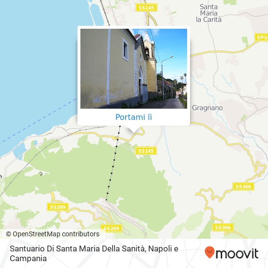 Mappa Santuario Di Santa Maria Della Sanità