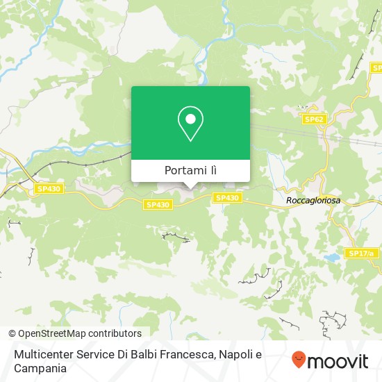 Mappa Multicenter Service Di Balbi Francesca