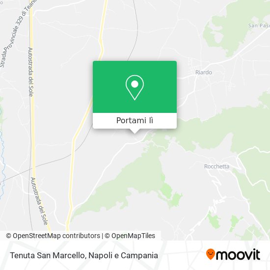 Mappa Tenuta San Marcello