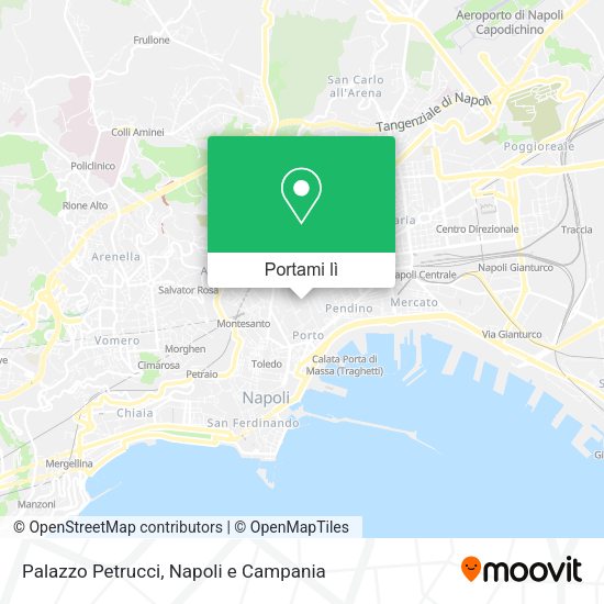 Mappa Palazzo Petrucci