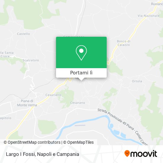 Mappa Largo I Fossi