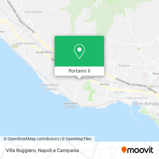 Mappa Villa Ruggiero