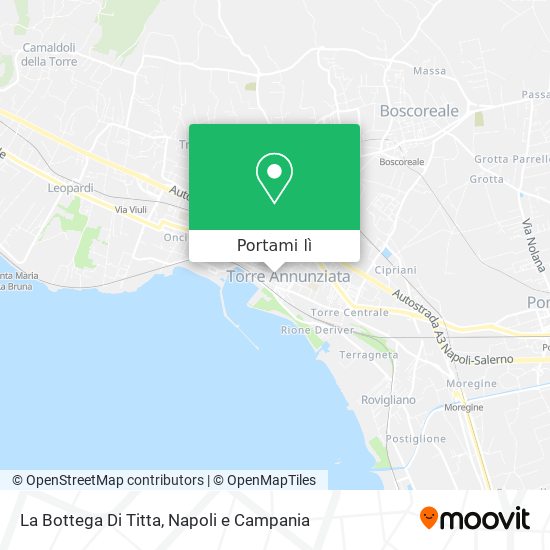 Mappa La Bottega Di Titta