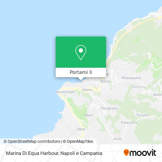 Mappa Marina Di Equa Harbour