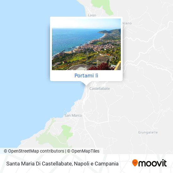 Mappa Santa Maria Di Castellabate