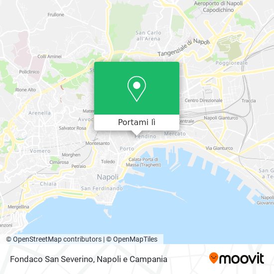 Mappa Fondaco San Severino