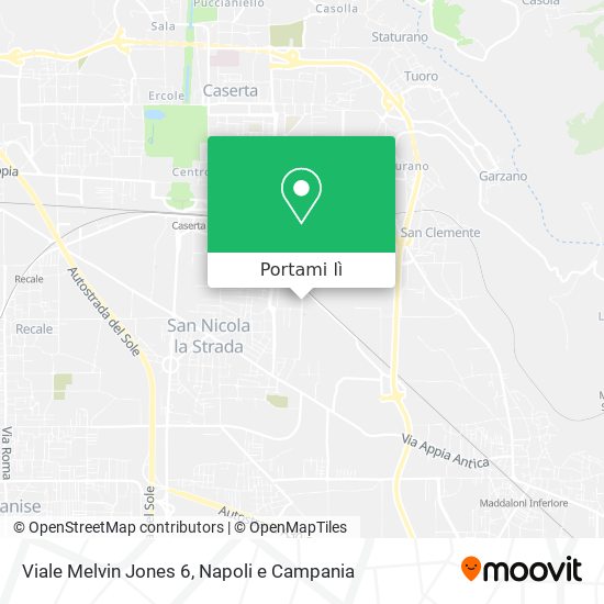 Mappa Viale Melvin Jones 6