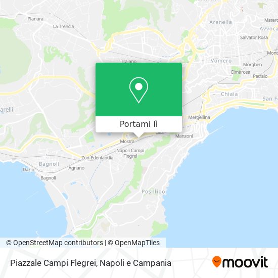 Mappa Piazzale Campi Flegrei