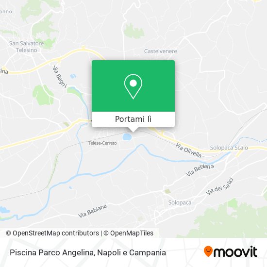 Mappa Piscina Parco Angelina