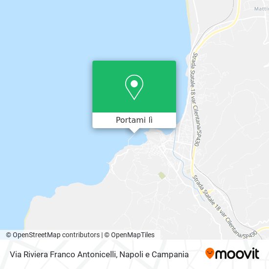 Mappa Via Riviera Franco Antonicelli
