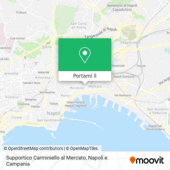 Mappa Supportico Carminiello al Mercato