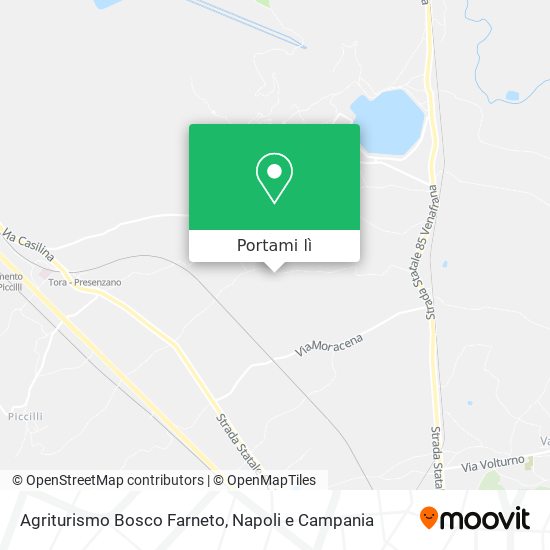 Mappa Agriturismo Bosco Farneto